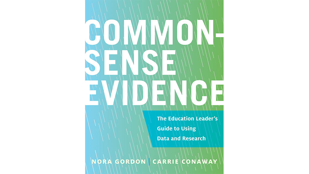 the cover of a book entitled "Common-sense Evidence"