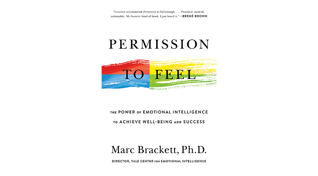 The cover of the best-selling book "Permission to Feel." 