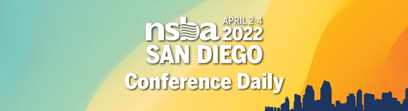 Image with text that reads Conference Daily San Diego 2022 