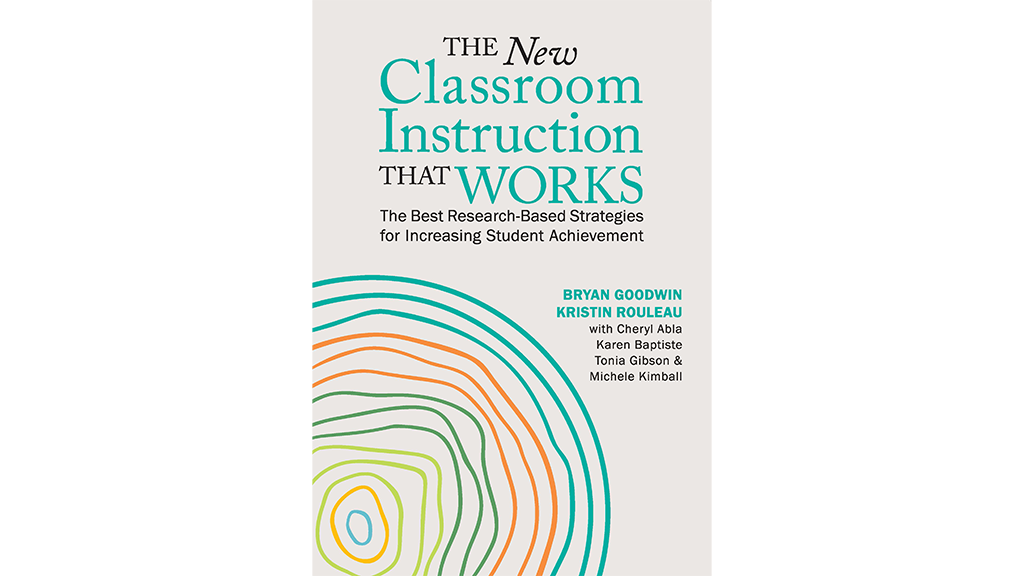 COVER OF THE BOOK 'The New Classroom Instruction That Works''