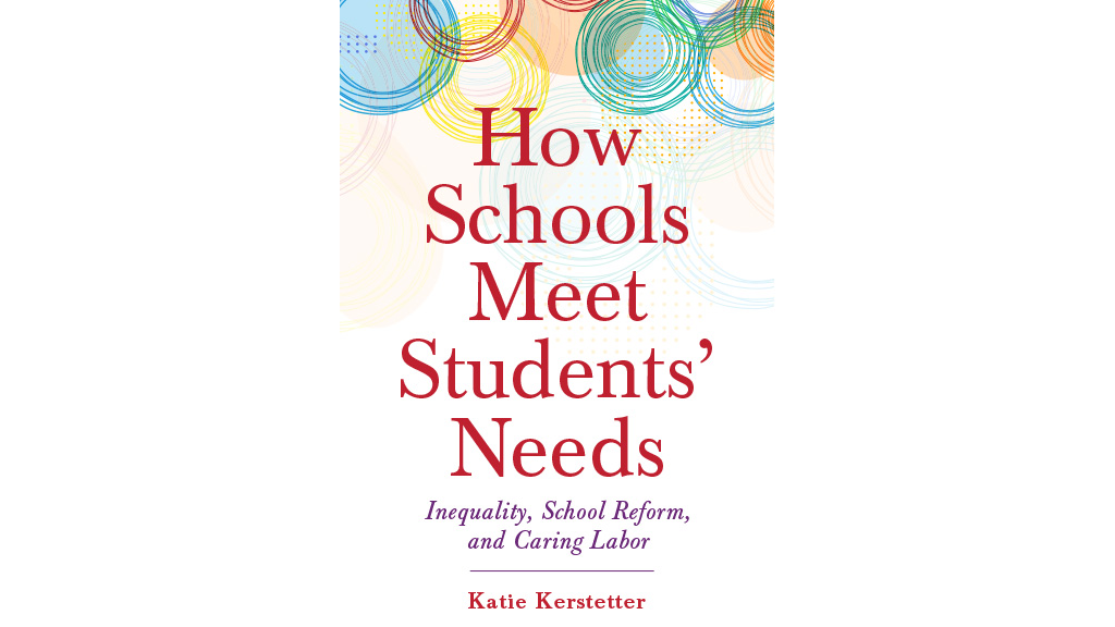 A book cover reads 'How Schools Meet Students' Needs'